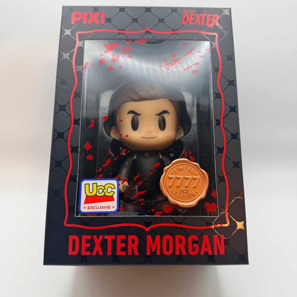 ThrillJoy Dexter Morgan *Hero* UCC Exclusive LE 7777 Vinyl Figure Box Damage